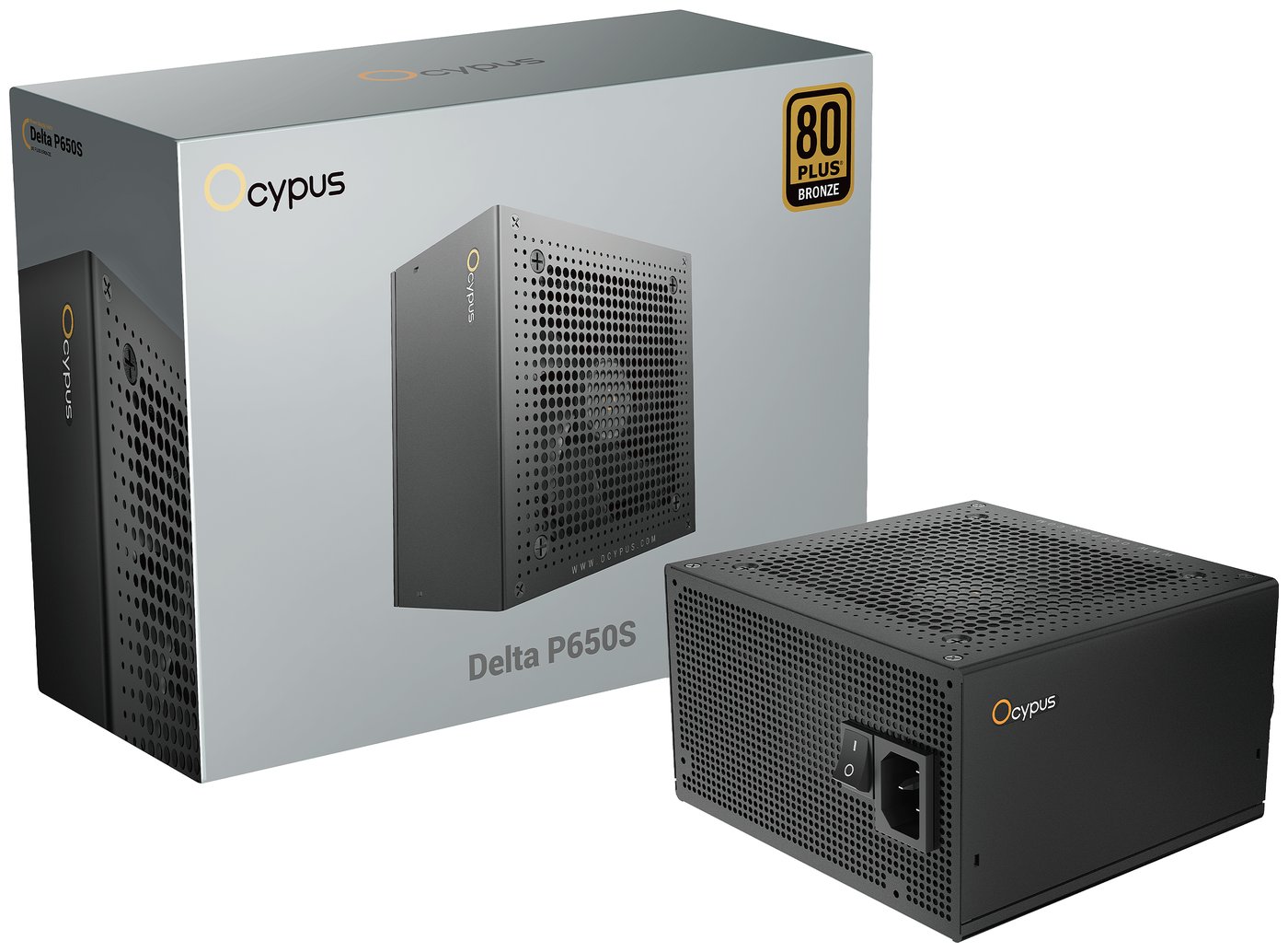 Изображение товара Блок питания Ocypus Delta P650S 650W 80+ Bronze ATX 3.1 (P650S-BF)