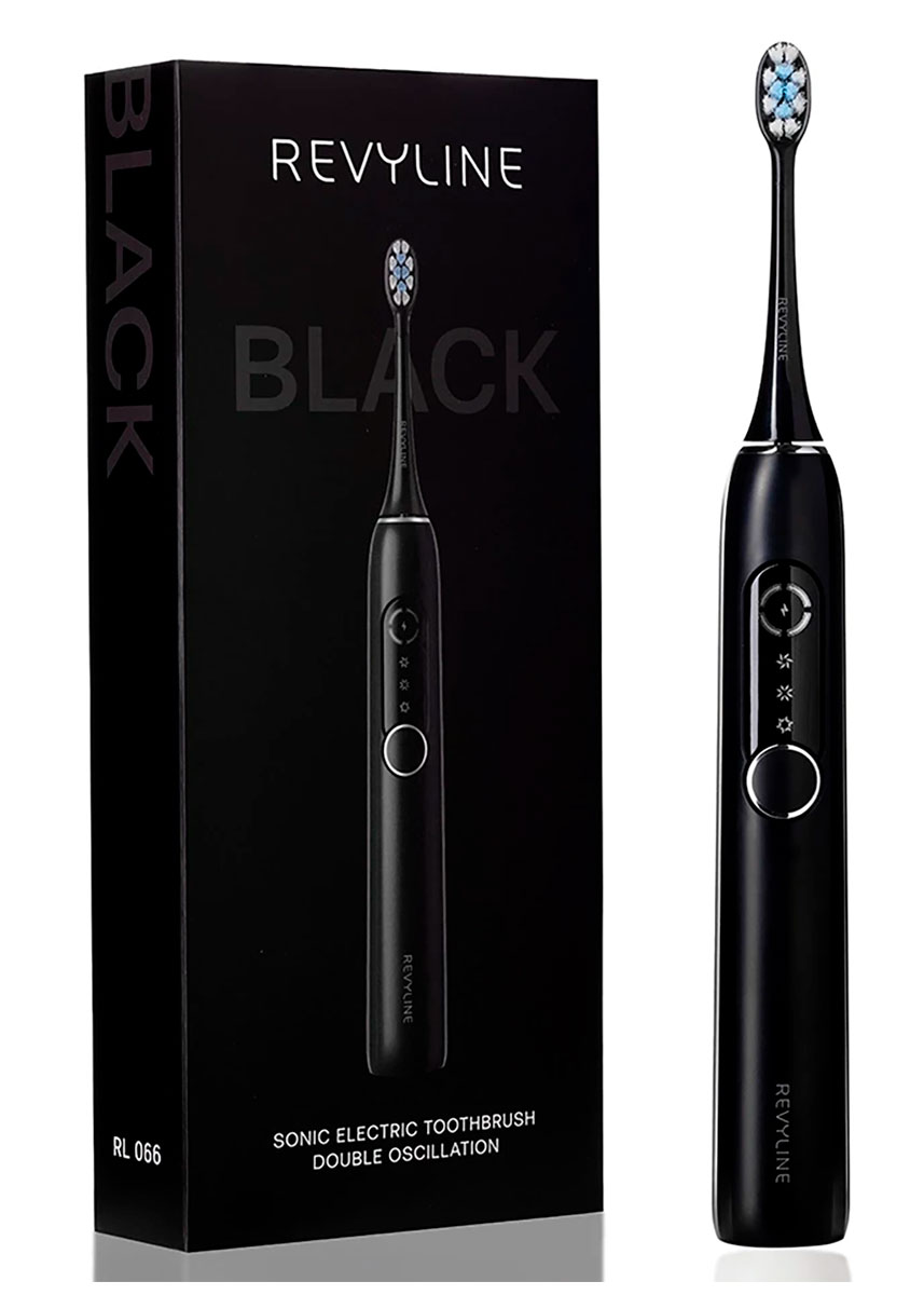 Электрическая зубная щетка Revyline RL 066, черная