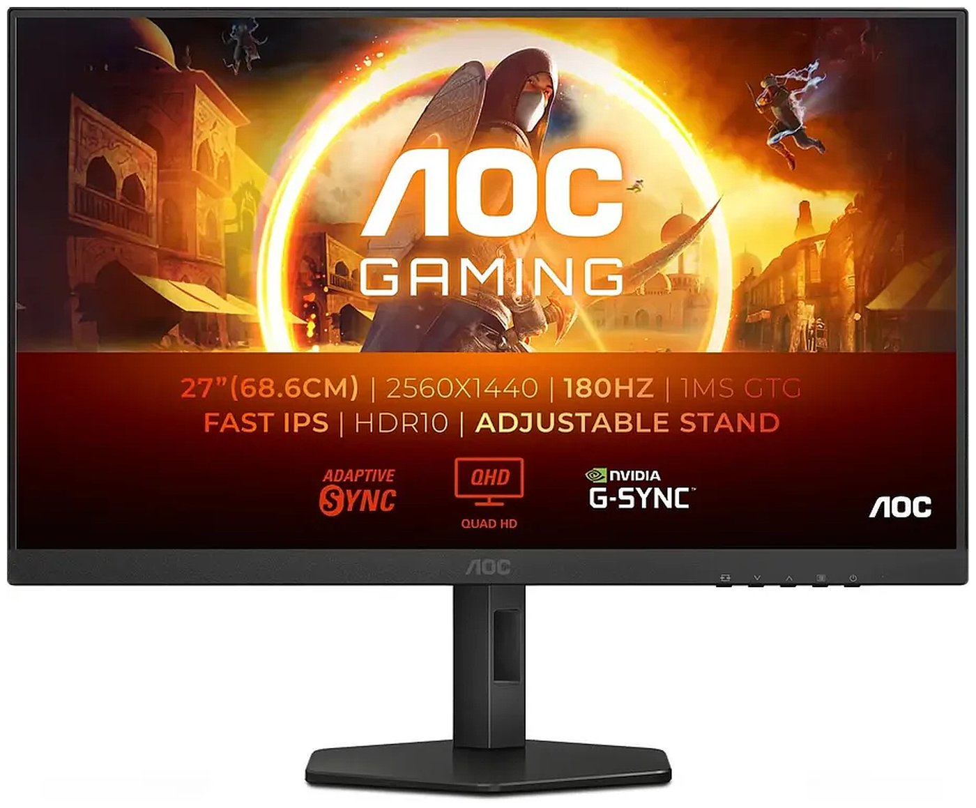Изображение товара ЖК монитор AOC 27'', Q27G4XF Изображение товара ЖК монитор AOC 27'', Q27G4XF