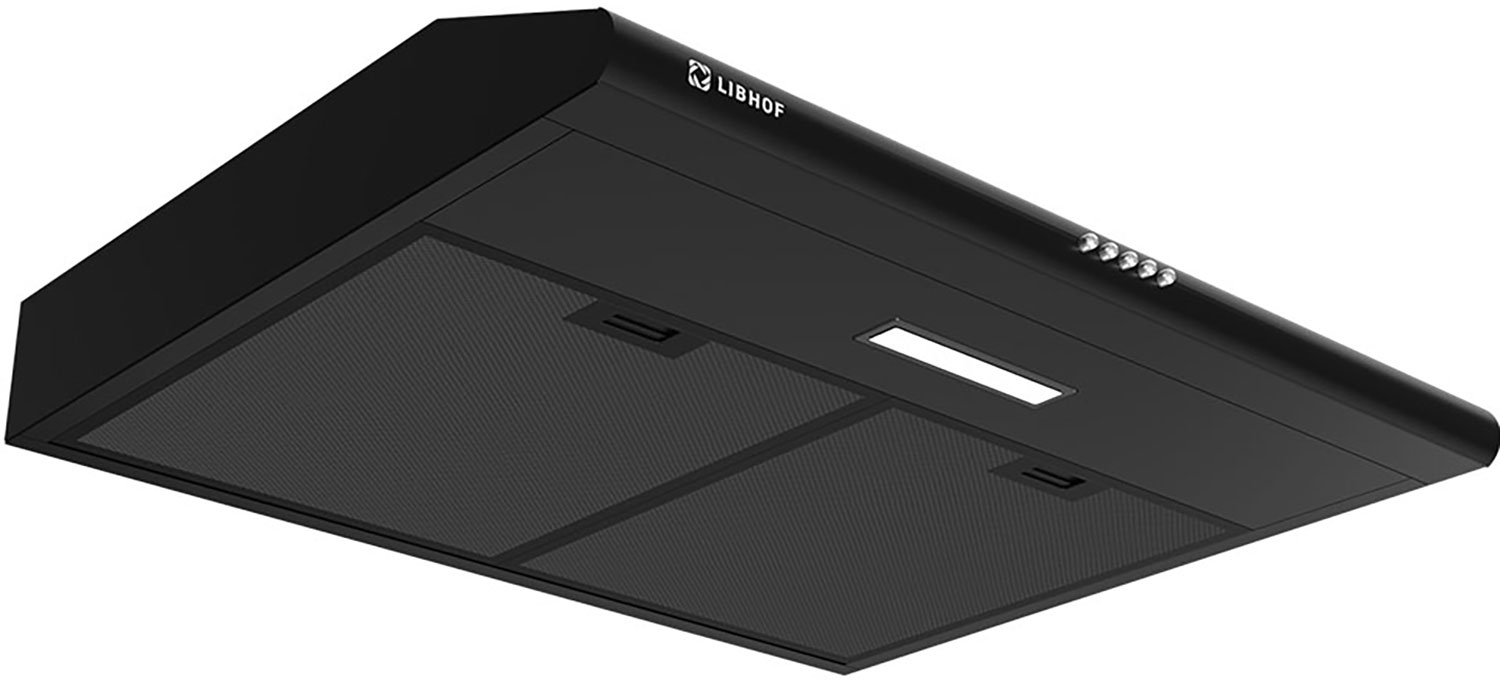 Изображение товара Вытяжка козырьковая Libhof LF-2560, черный