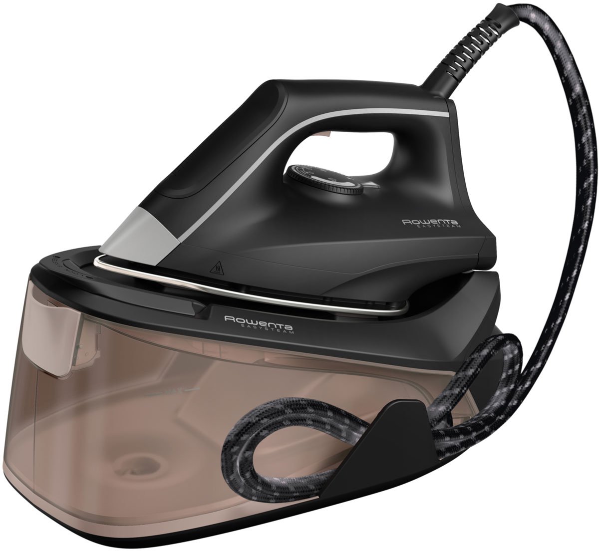 Изображение товара Парогенератор Rowenta Easy Steam VR7141F0, черный/ коричневый Изображение товара Парогенератор Rowenta Easy Steam VR7141F0, черный/ коричневый