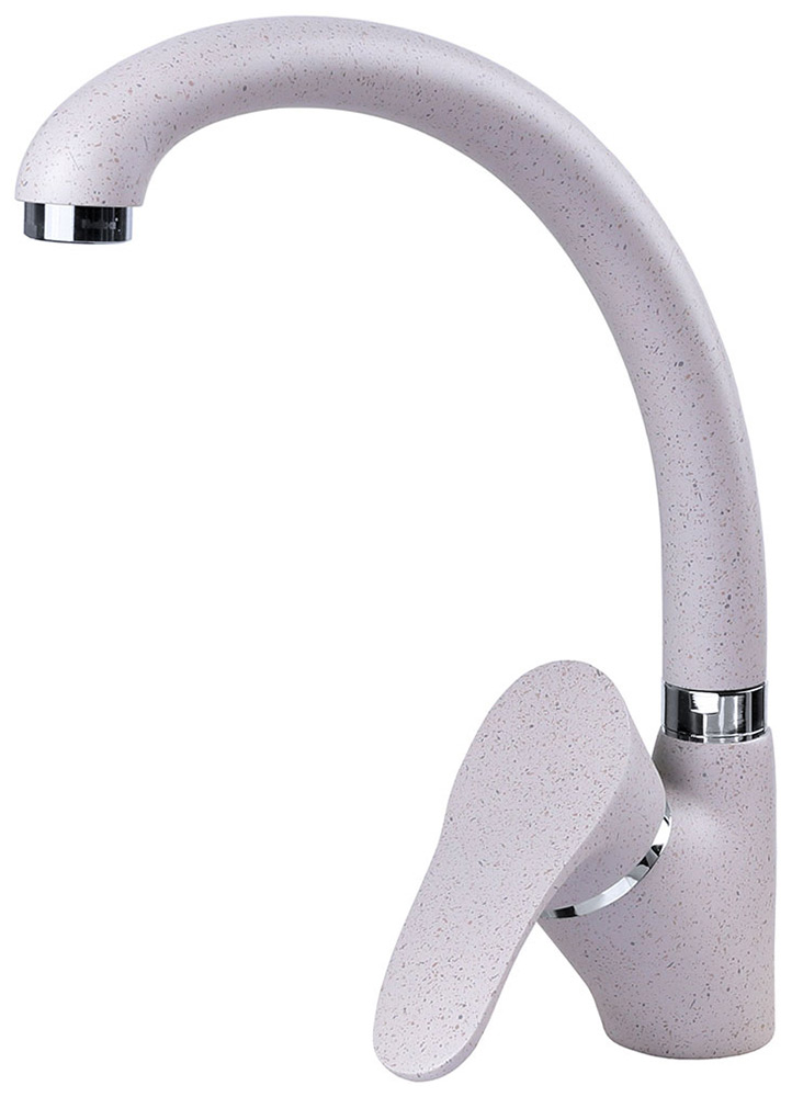 Изображение товара Кухонный смеситель Zigmund & Shtain ZS 0300 речной песок однорычажный российский бренд