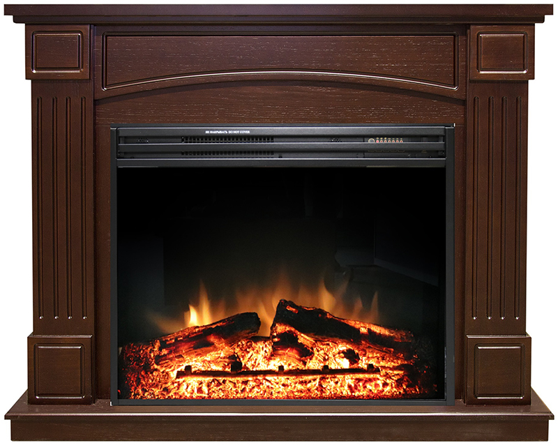 Изображение товара Каминокомплект Royal Flame Boston с очагом Jupiter FX Black New темный дуб