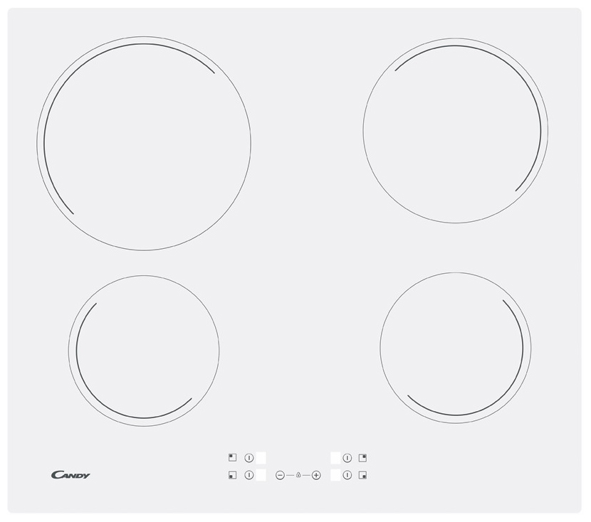 Встраиваемая электрическая варочная панель Candy CH 64 CCW Встраиваемая электрическая варочная панель Candy CH 64 CCW