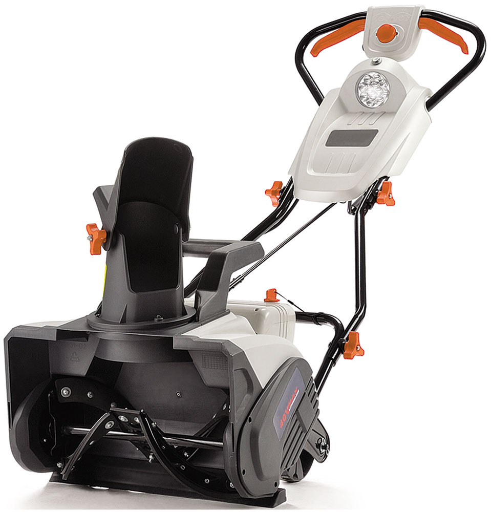 Изображение товара Снегоуборщик аккумуляторный Daewoo DAST 5040 Li с LED-фарой и регулировкой выброса