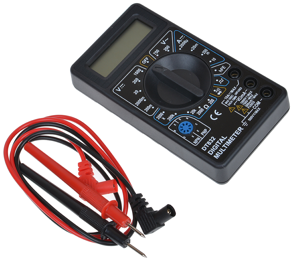 Изображение товара Мультиметр TEK DT 832 Изображение товара Мультиметр TEK DT 832