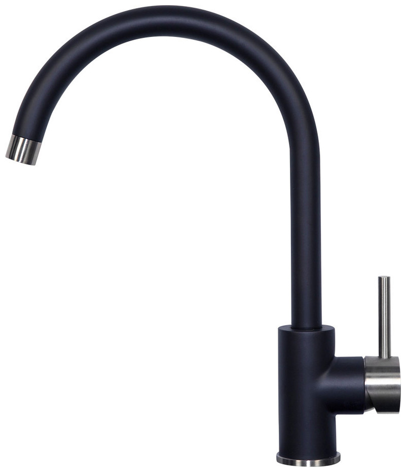 

Кухонный смеситель Zigmund & Shtain 1600 чёрный базальт, Черный базальт