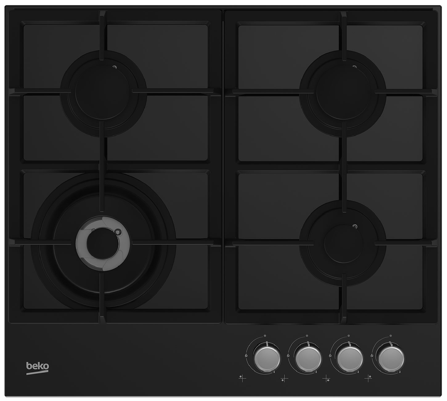 Изображение товара Газовая варочная панель Beko HILW 64225 S с 4 конфорками и таймером