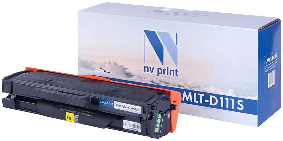 Картридж Nvp совместимый NV-MLT-D111S для Samsung Xpress M2020/ M2020W/ M2021/ M2021W/ M2022/ M2022W/ M2070 / M20 картридж mlt d111l для принтера samsung sl m2020 m2020w m2022 m2070