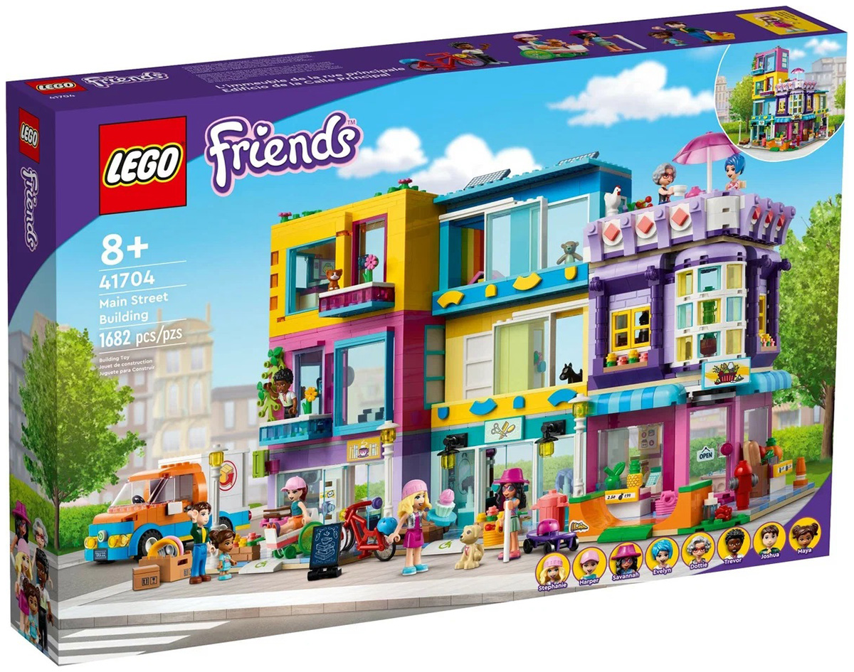 Конструктор Lego Friends Большой дом на главной улице 41704 | AliExpress