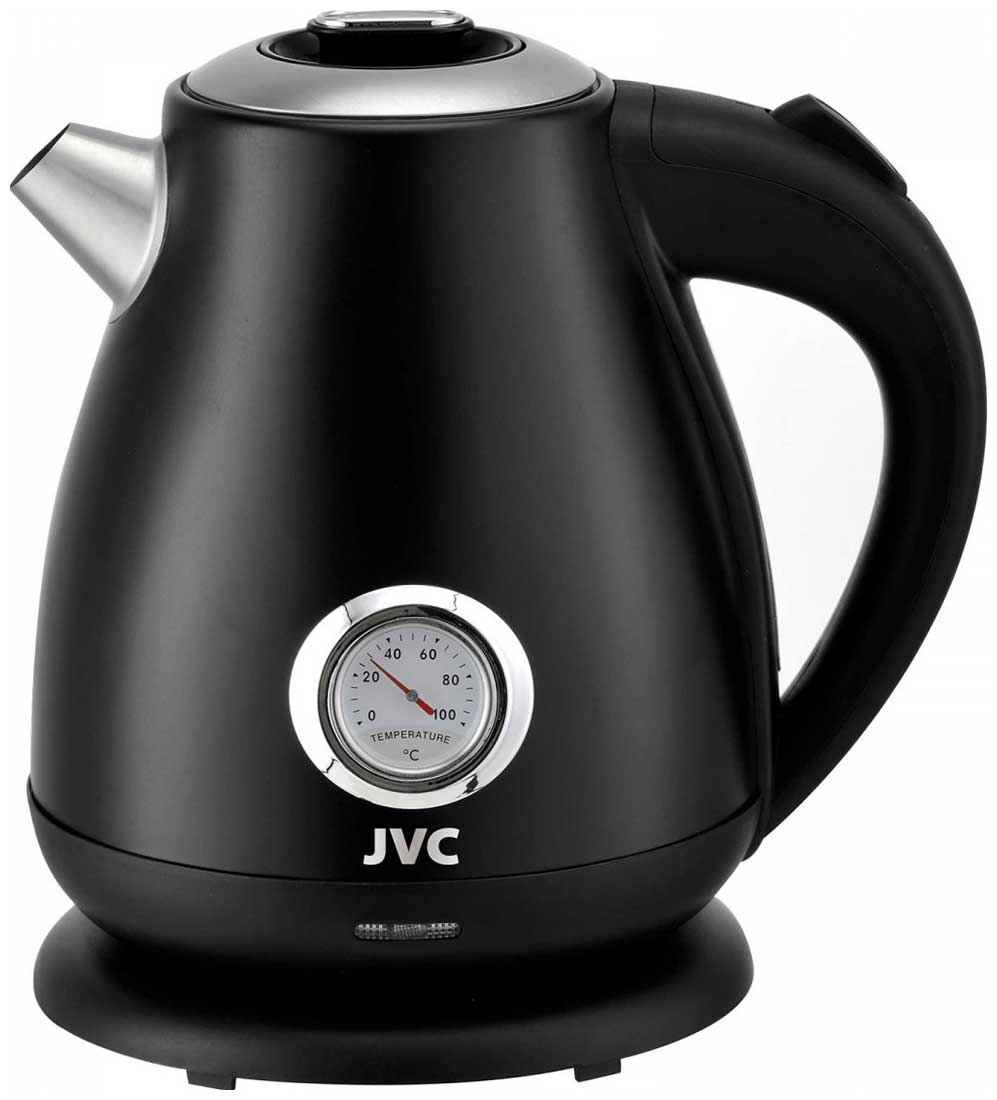 комплект 5 штук чайник jvc jk ke1717 black черный Чайник электрический JVC JK-KE1717 black