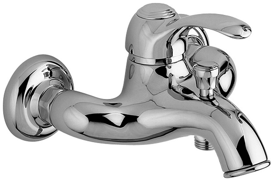 Изображение товара Смеситель для ванны с душем Paffoni Flavia FA022CR хром Италия