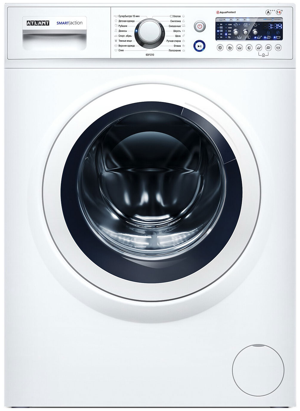 

Стиральная машина Atlant СМА-60У1210-00, Белый
