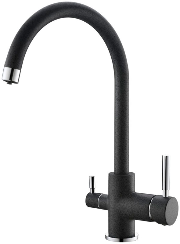 Изображение товара Кухонный смеситель Emar 3007.7 Антрацит Латунь