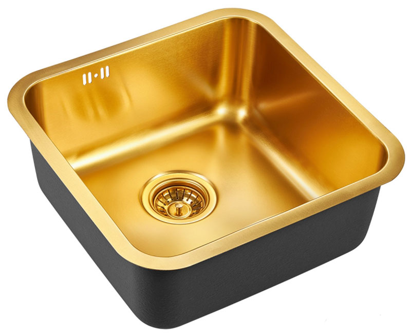 

Кухонная мойка Emar EMB-127A PVD Nano Golden, Золотистый