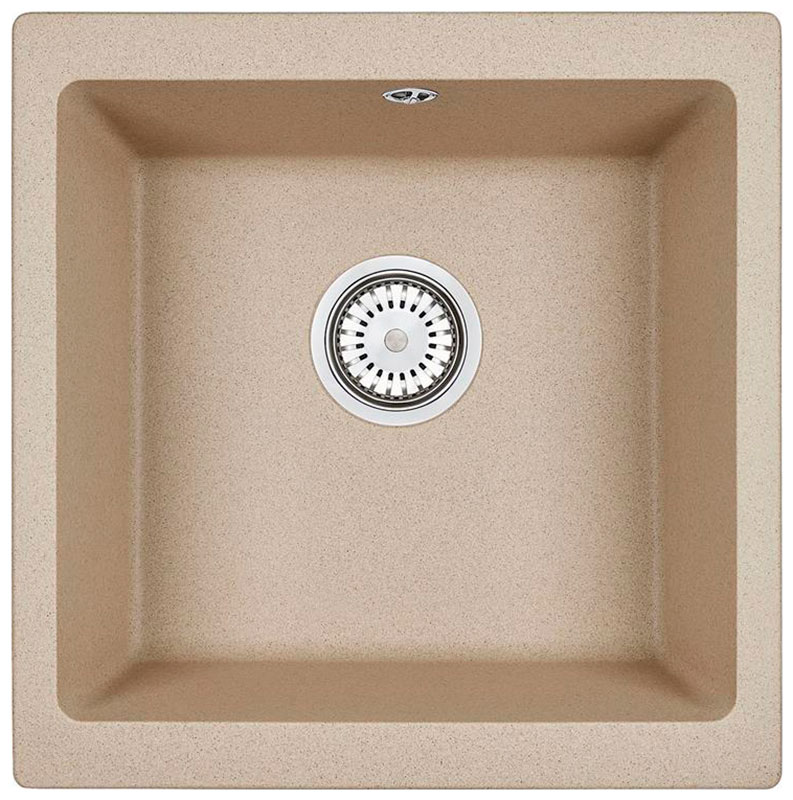Изображение товара Кухонная мойка Emar EMQ-1455.P Барит из кварцевой крошки универсальный монтаж