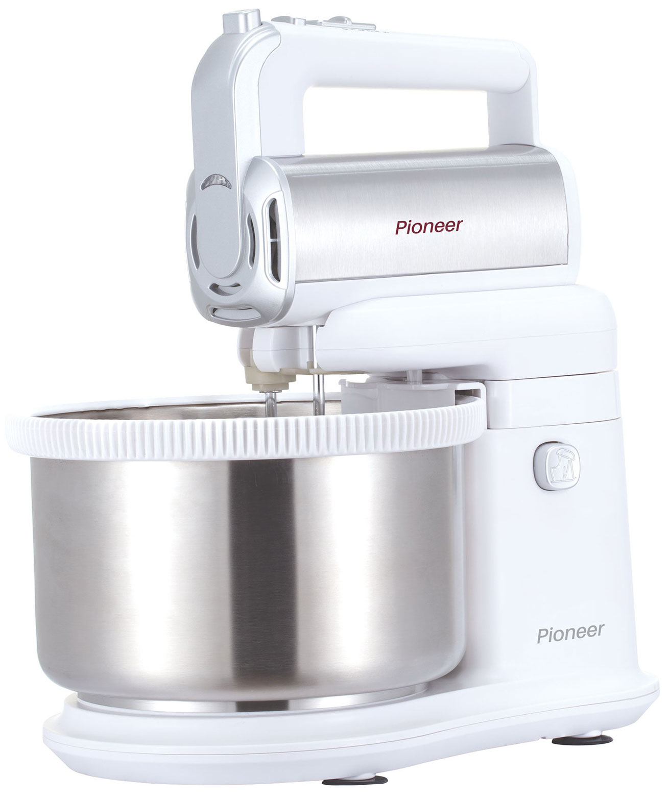 

Миксер Pioneer MX345, Белый/серебристый