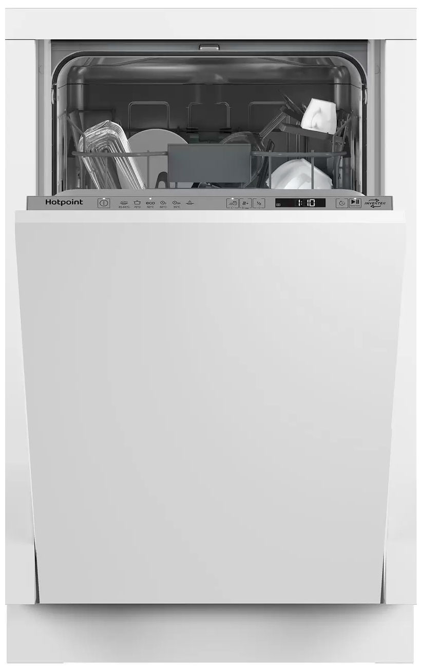 Изображение товара Встраиваемая посудомоечная машина Hotpoint HIS 1D67 10 комплектов А/A/A
