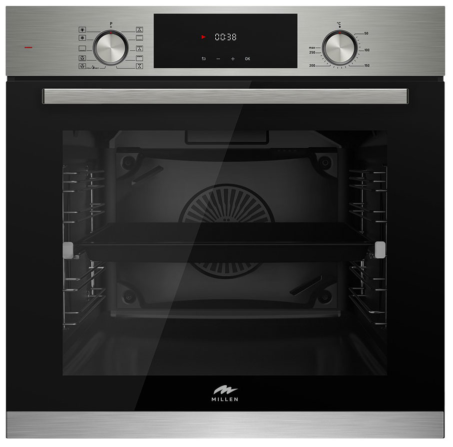 

Электрический духовой шкаф Millen MEO 6004 IX, Нержавеющая сталь