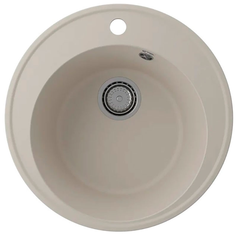 

Кухонная мойка Ulgran Quartz Nora/лен Nora 485-02, Бежевый