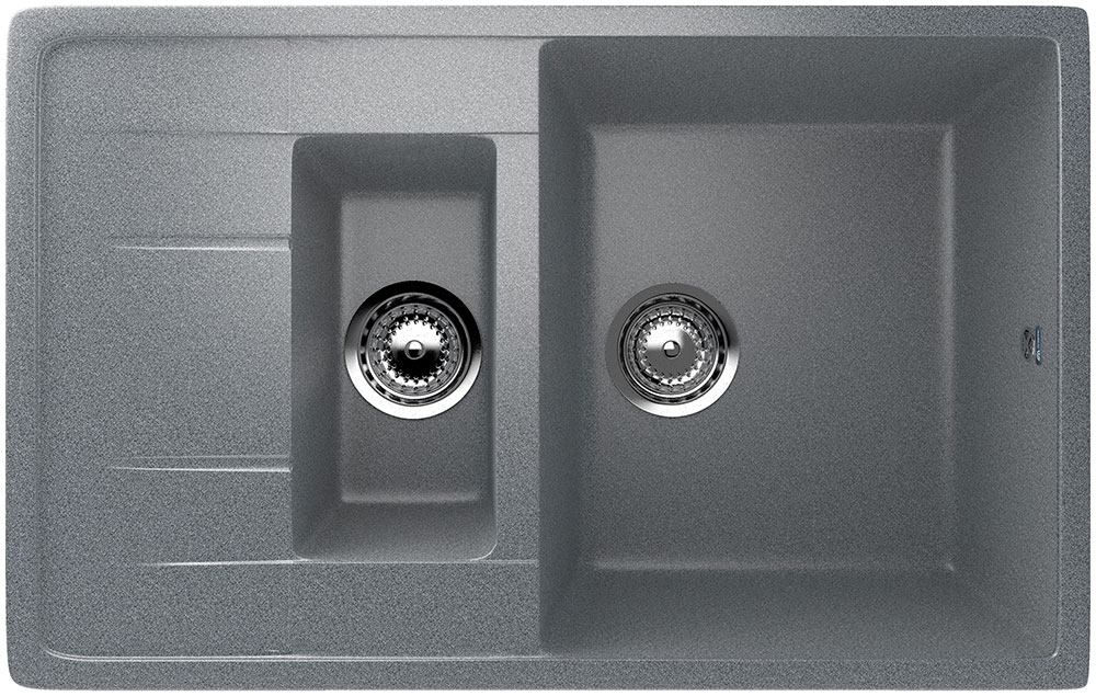 

Кухонная мойка Ulgran U-205/темно-серый U-205-309