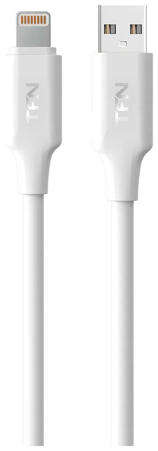 Кабель TFN USB 8-pin 2.0м. белый (TFNTFN-CLIGUSB2MWH) шлейф разъема питания с аудио разъемом oem для iphone 6s plus белый