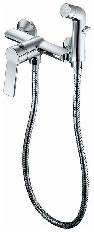 Изображение товара Гигиенический душ со смесителем Haiba HB55559 хром монтаж настенный