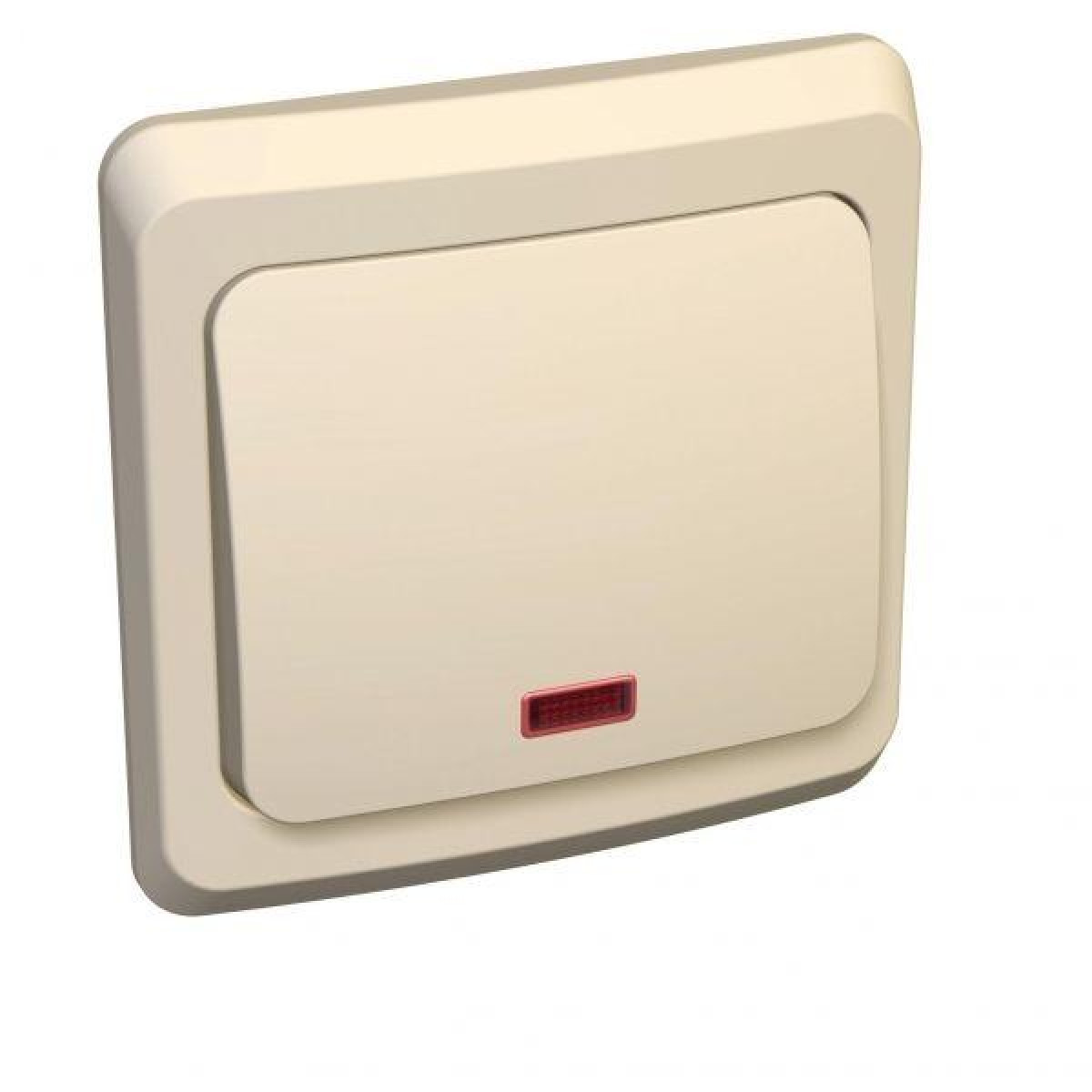 Изображение товара Выключатель 1-кл. СП Этюд 10А IP20 с подсветкой Systeme Electric