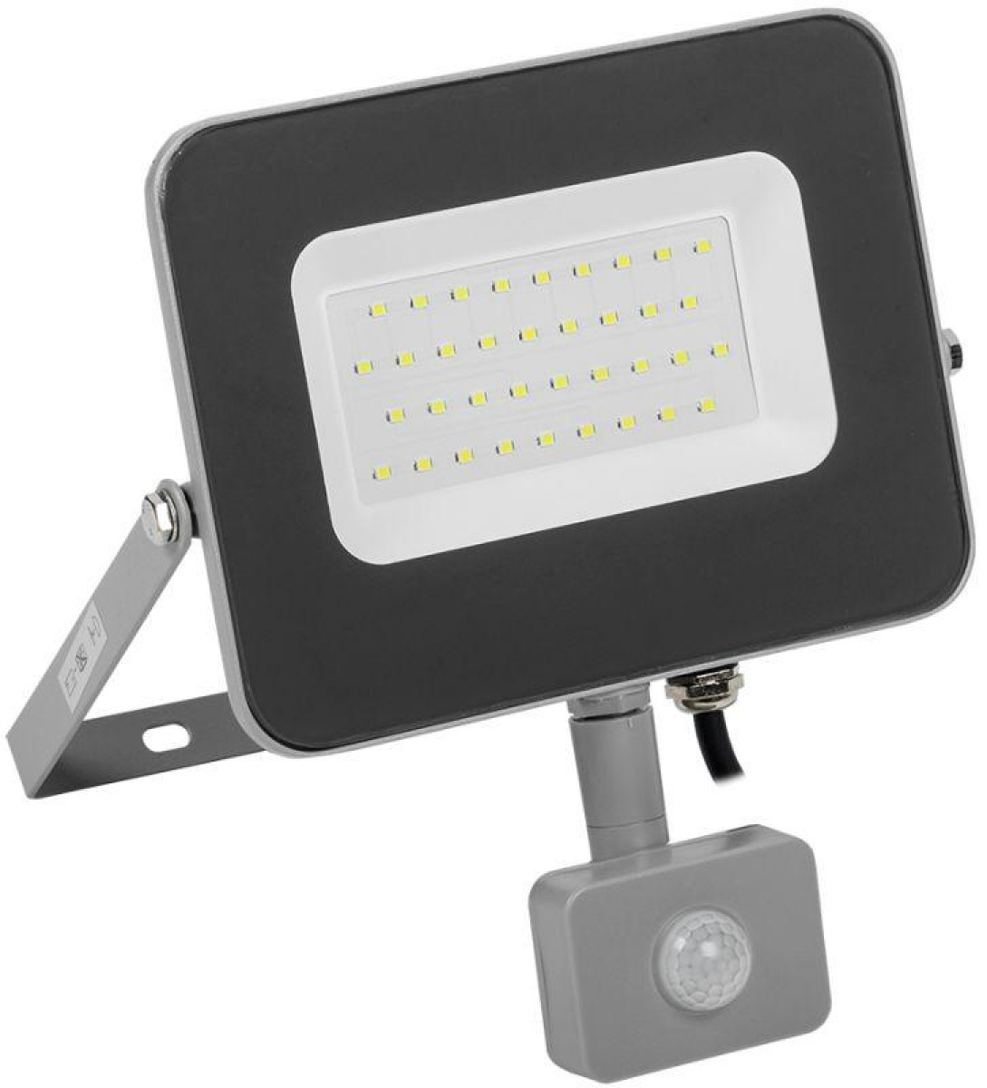 Изображение товара Прожекторы и светильники направленного света IEK Прожектор светодиодный СДО 07-30Д 30Вт 6500К IP54 с датчиком движ. сер.
