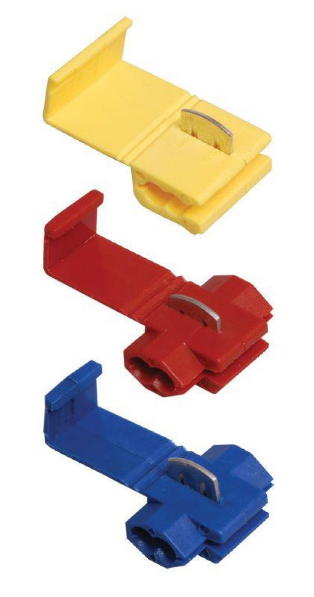 Изображение товара Изделия для электромонтажа IEK Зажим прокалывающий ответв. ЗПО-1 0.5-1.5кв.мм красн. (уп.100шт)