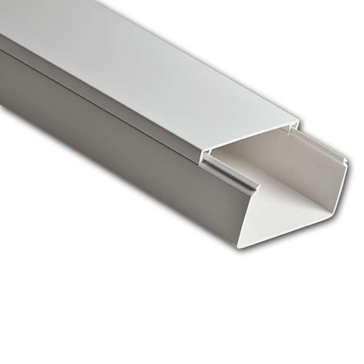 Изображение товара Кабеленесущие системы Ruvinil Кабель-канал 80х40 L2000 пластиковый для защиты кабелей