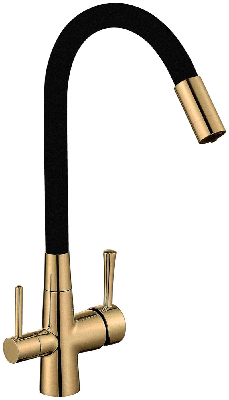 Изображение товара Смеситель для кухонной мойки под фильтр питьевой воды Savol S-L1806C-01 бронза латунь