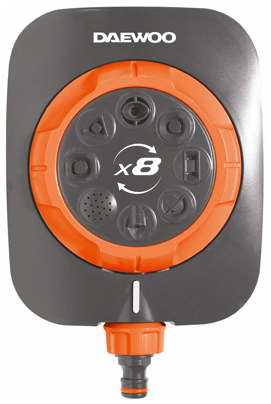 Изображение товара Многорежимный разбрызгиватель Daewoo 8-Pattern Sprinkler для сада и участка