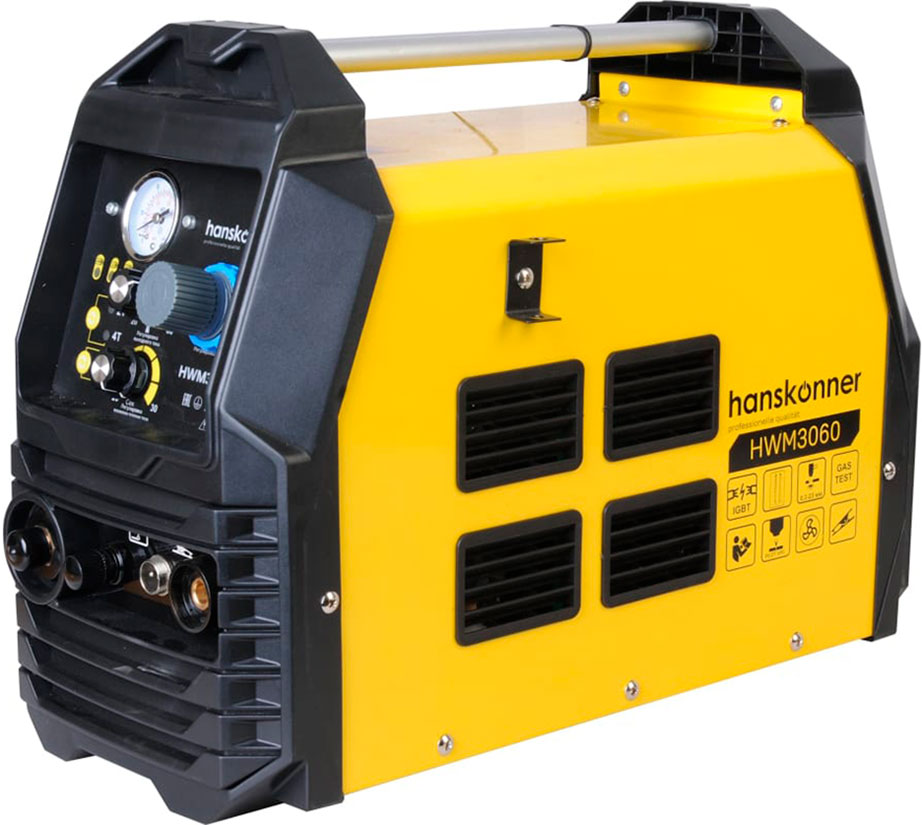 

Аппарат плазменной резки Hanskonner HWM3060, 15-60 A, Pilot arc max 15 мм, ПВ 60%