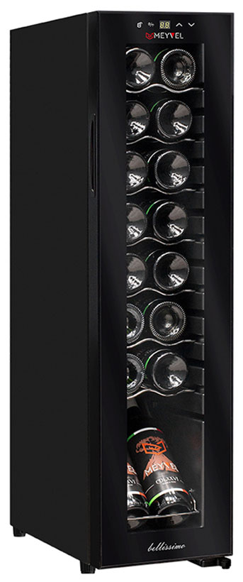 Изображение товара Винный шкаф Meyvel MV16-CBD1 с защитой от ультрафиолета и автоматической разморозкой
