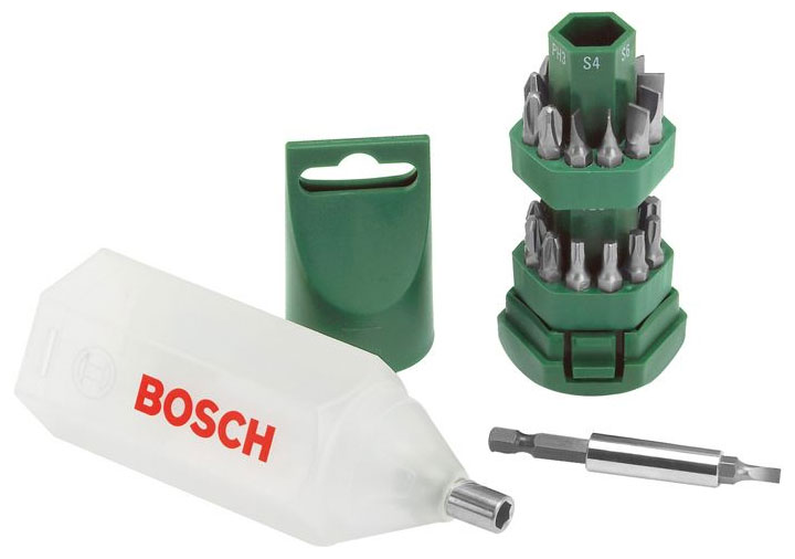 Набор бит Bosch Big-Bit, 25 шт. 2607019503 цена и фото