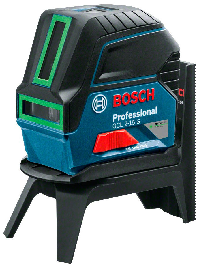 Изображение товара Профессиональный лазерный уровень Bosch GCL 2-15 G RM1 0601066 J для нивелирования точной разметки