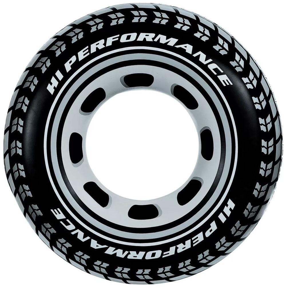 Изображение товара Надувной круг Intex 91см "Шина" от 9 лет 59252