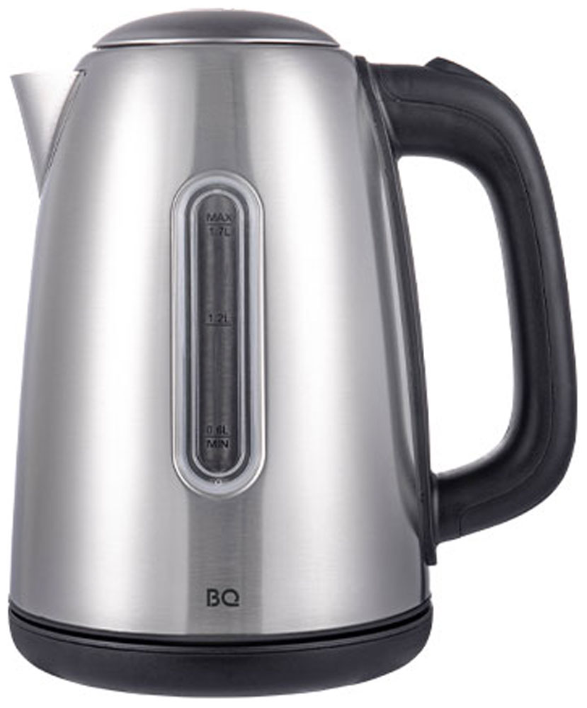 Чайник электрический BQ KT1822SW Сталь-Черный чайник bq kt1822sw серебристый черный