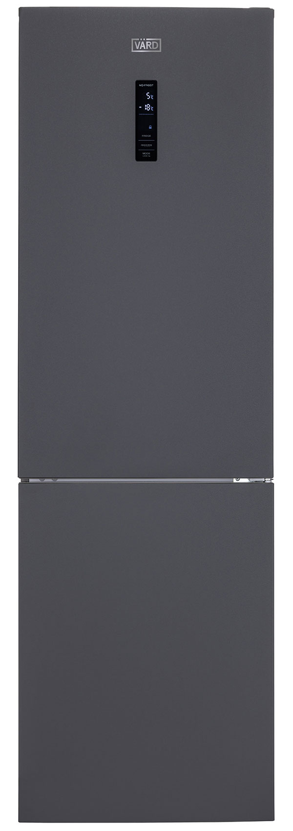 

Двухкамерный холодильник Vard VRC195NI, Серый