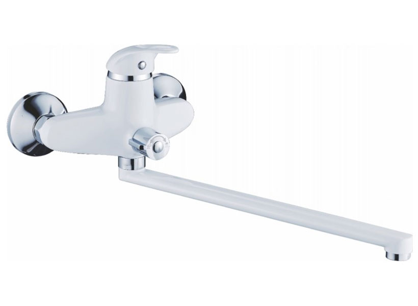 Изображение товара Смеситель для ванной комнаты Cron CN03-8, белый (CN2203-8)