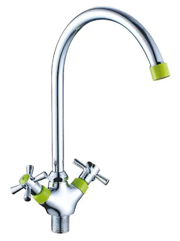 Изображение товара Кухонный смеситель Cron CN142, зеленый (CN46142-12)