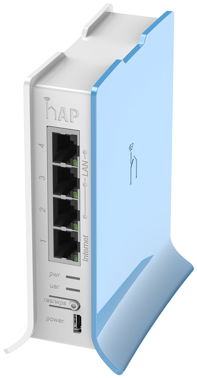 Изображение товара Микротик HAP LITE TC маршрутизатор Wi-Fi 802.11n 4 LAN 650 МГц