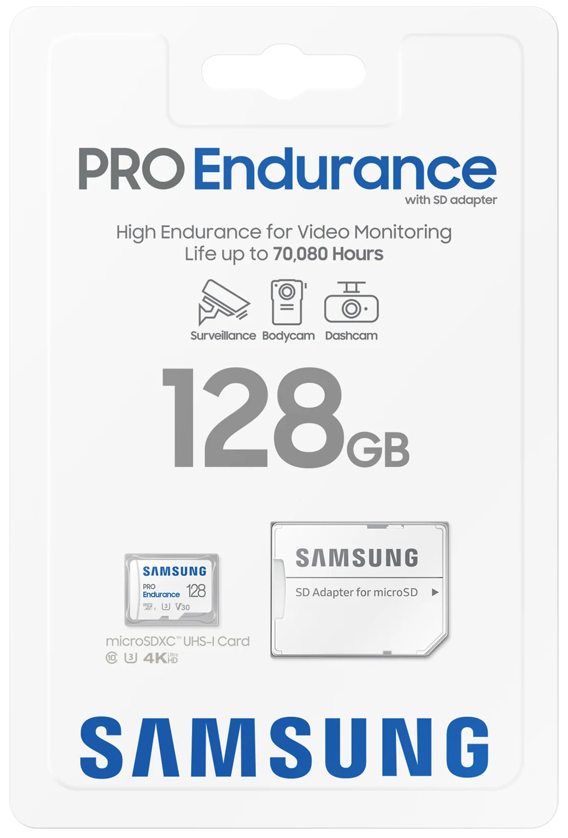 Изображение товара Карта памяти Samsung PRO Endurance 128GB + адаптер (MB-MJ128KA/EU)