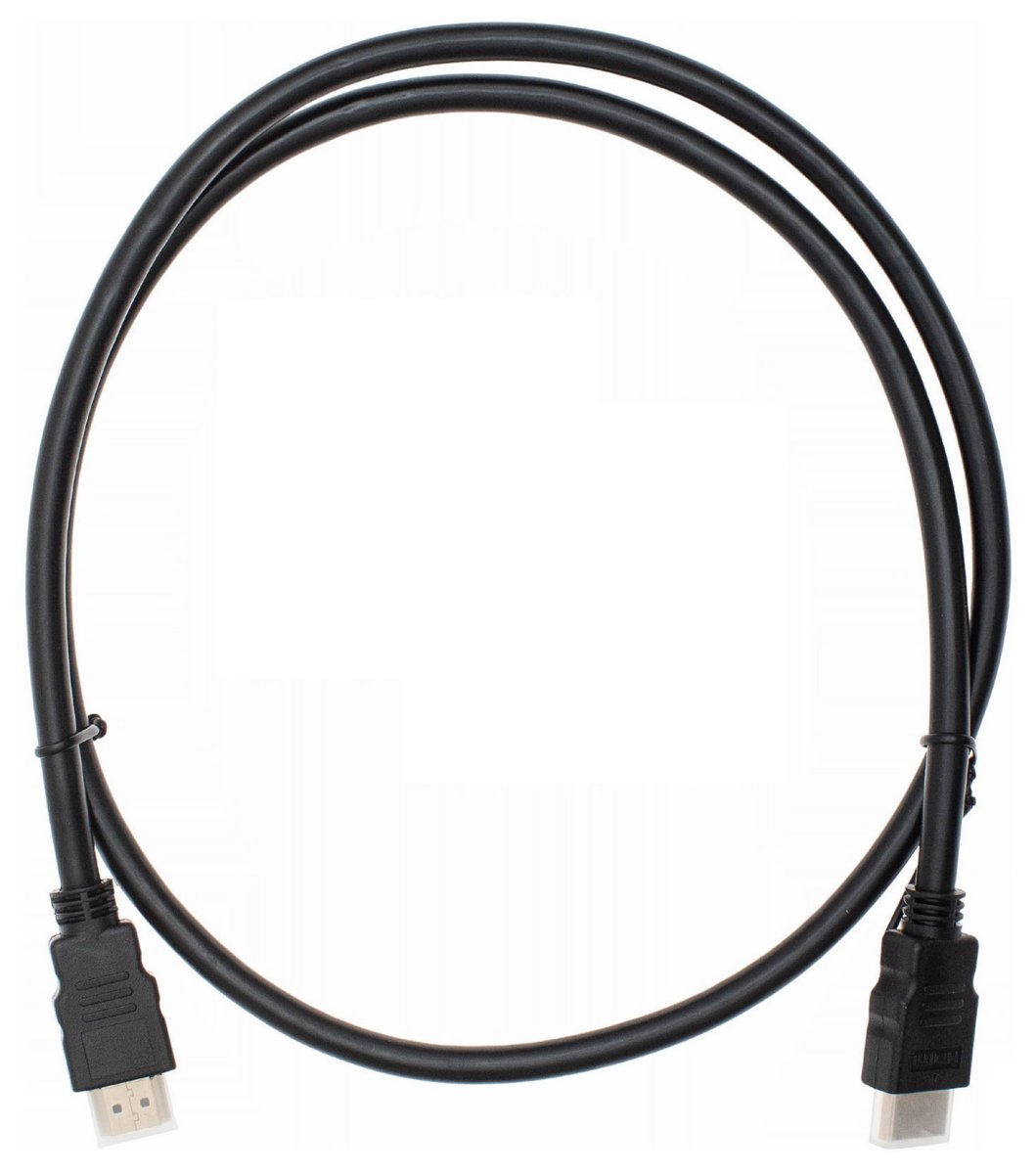 Изображение товара Кабель аудио-видео Cactus CS-HDMI.1.4-1 HDMI (m)/HDMI (m) 1м. позолоч.конт. черный