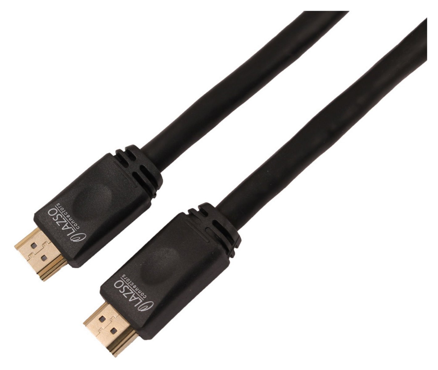 Изображение товара Кабель аудио-видео Noname LAZSO WH-111 HDMI (m)/HDMI (m) 25м. позолоч.конт. черный (WH-111(25M))