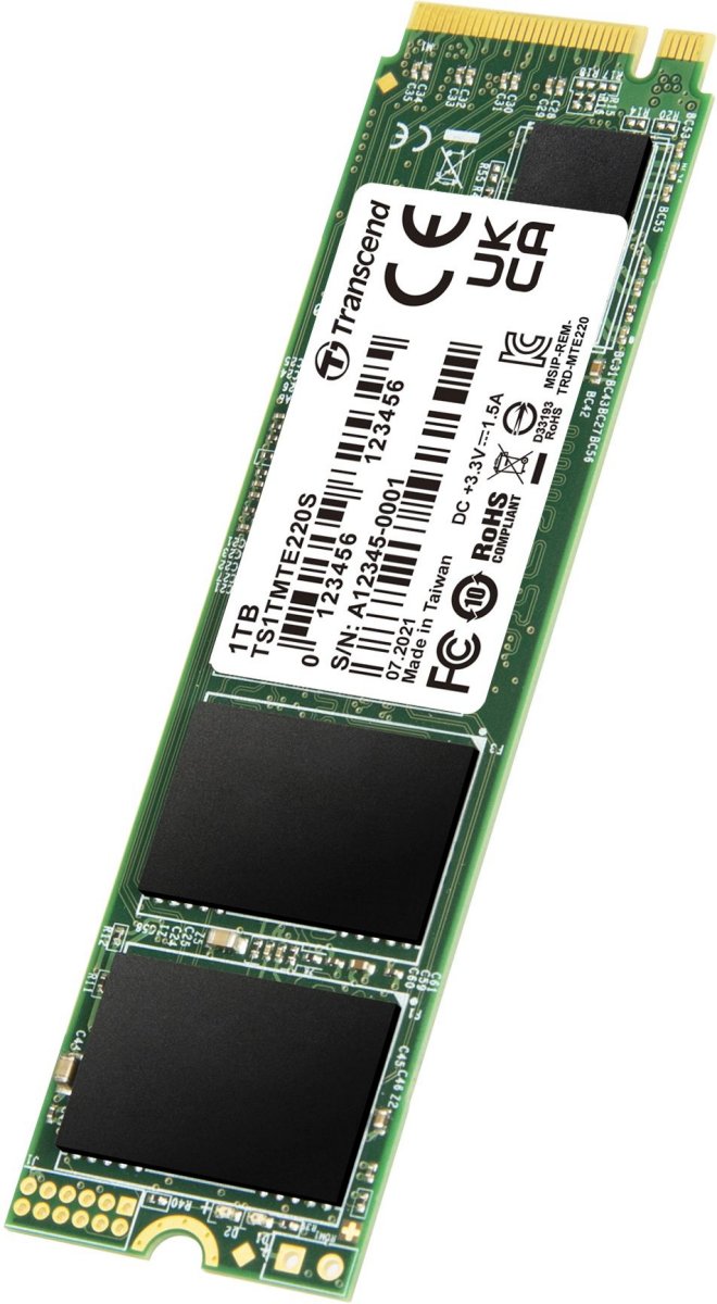 Изображение товара Накопитель SSD Transcend M.2 MTE220S 1024 Гб PCIe