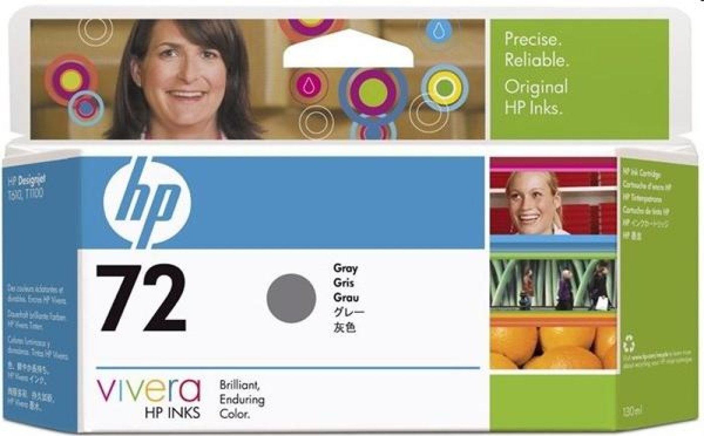 Изображение товара Струйный картридж HP 72 C9374A серый для DJ T1100 T610 130мл