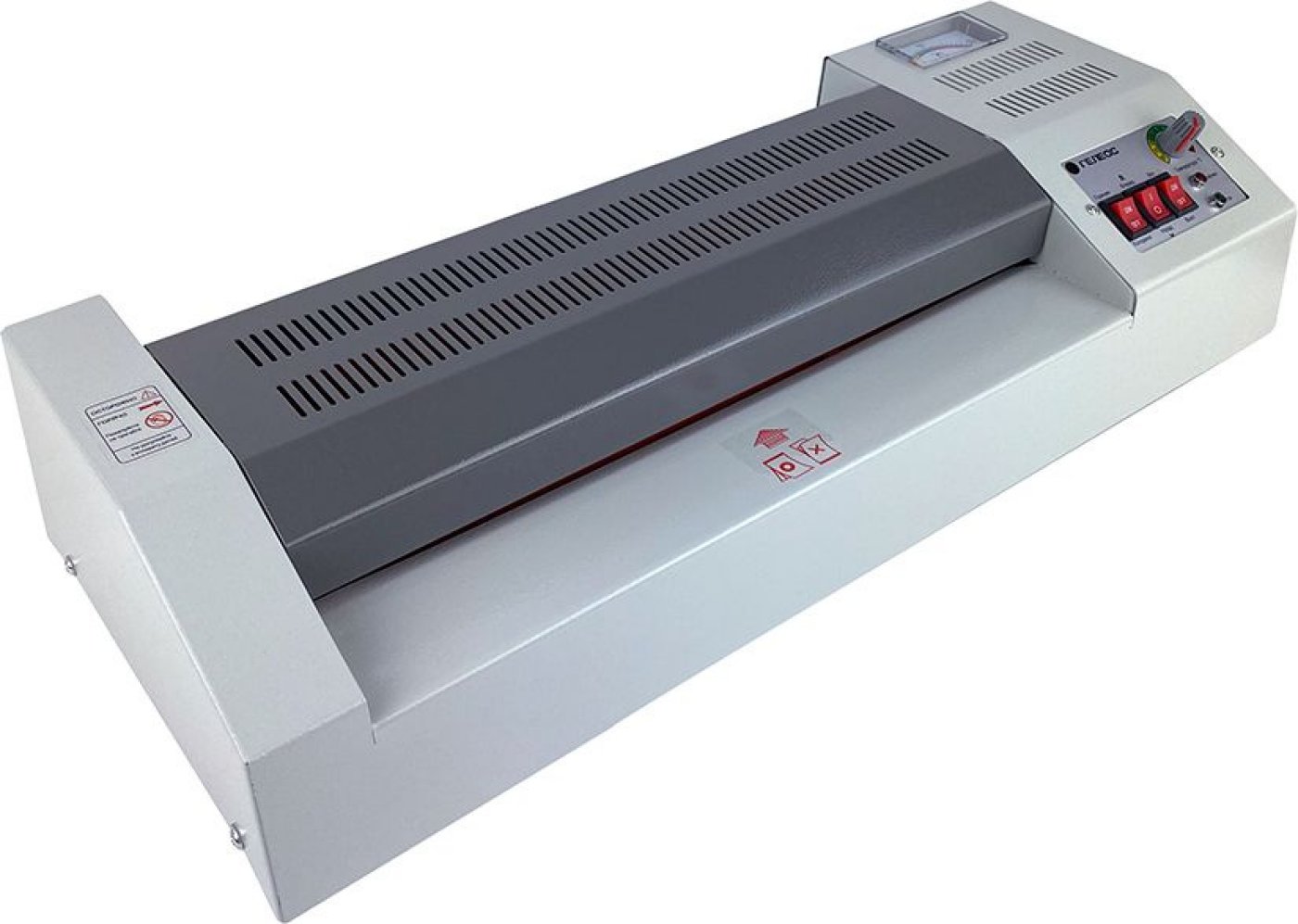 Изображение товара Полупрофессиональный ламинатор Heleos ЛМ_А3Про серый для документов и фото