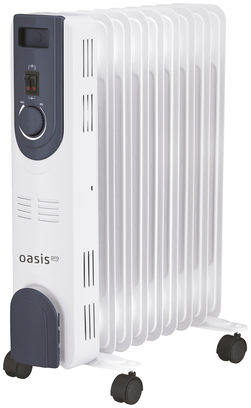 Изображение товара Масляный радиатор Oasis Pro OT-20 белый 2000 Вт для обогрева до 20 м2